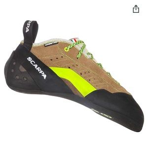 Scarpa stone light gray size 11 Italian climbing shoe